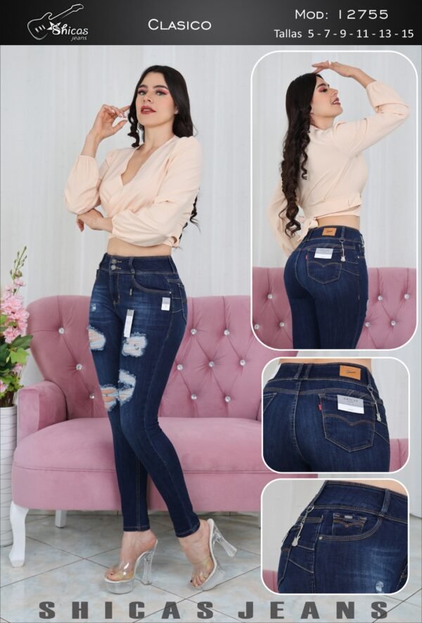 Shicas Pantalón Dama Clásico Modelo 2755 - Image 2