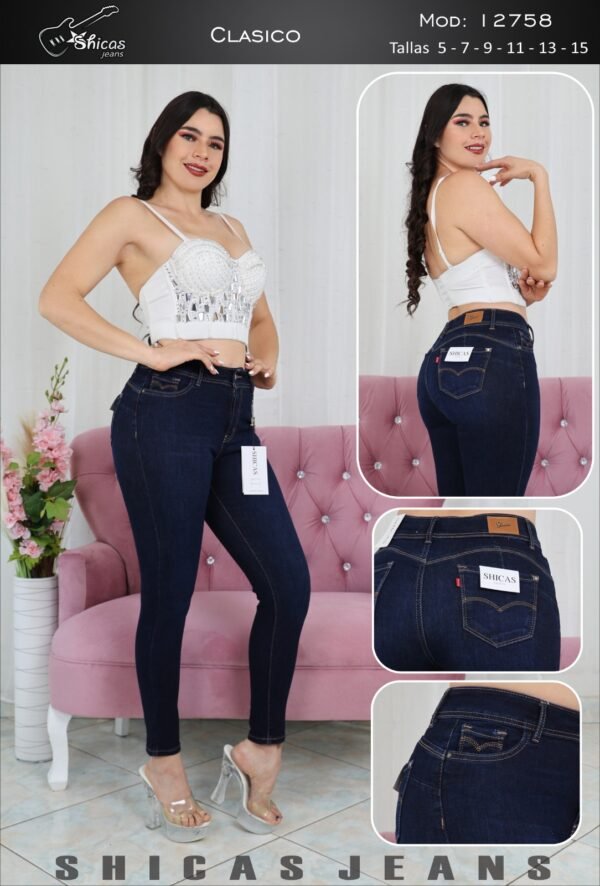 Shicas Pantalón Dama Clásico Modelo 2758 - Image 2