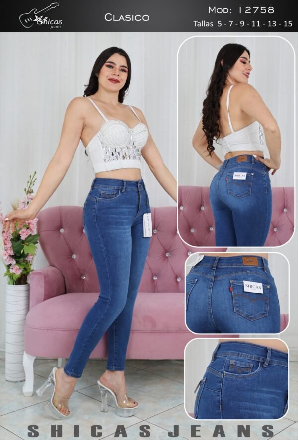 Shicas Pantalón Dama Clásico Modelo 2758